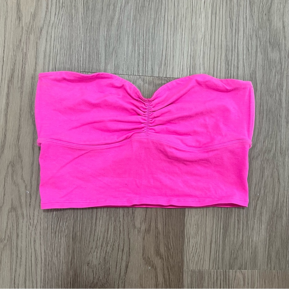 Victoria’s Secret PINK Y2K Hot Pink Bandeau Size M